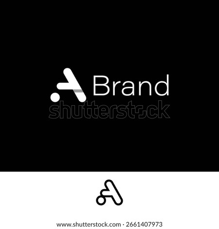 Letters AY Teach Logo  with two backgrounds. 