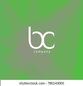 Letters B C business Logo icon template vector.
