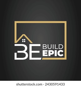 Letters B E B and E joint logo icon