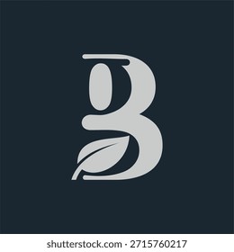 Die Buchstaben B und G sind mit negativem Leerzeichen versehen und bilden das Logo.