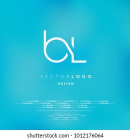 Letters B L, B & L joint logo icon vector template.