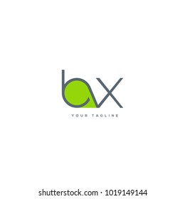 Letters B X, B & X joint logo icon vector template.

