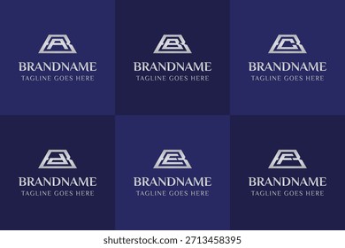 Letras BA BB BD BE BF Silver Bar Logo, simbolizando riqueza, valor e qualidade premium