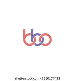 Letters BBO Monogram logo design