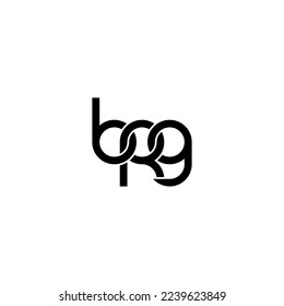 Letters BRG Logo Simple Modern Clean