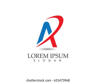 A letters business logo