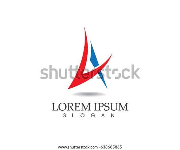 A letters business logo