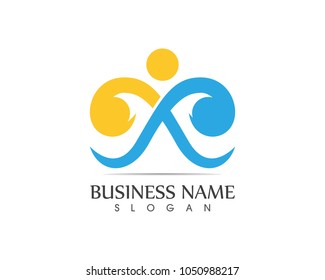 Letters business logo and symbols template
