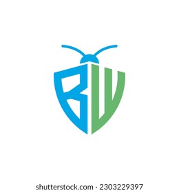 Logotipo de control de plagas de BW