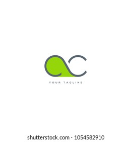 Letters C C, C & C joint logo icon vector template.
