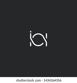 Letters I C I Joint logo icon vector element.