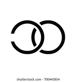 Letters C O, C & O company Logo vector element. fashion logo luxury