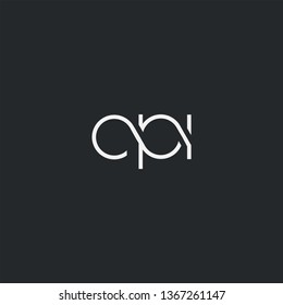 Letters C P I Joint logo icon vector element.
