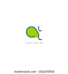 Letters C & T joint logo icon vector template.
