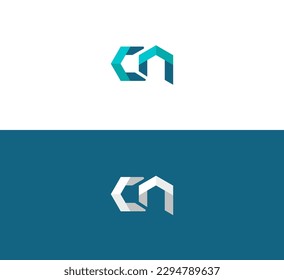 Letters CA, AC logo icon  vector template.