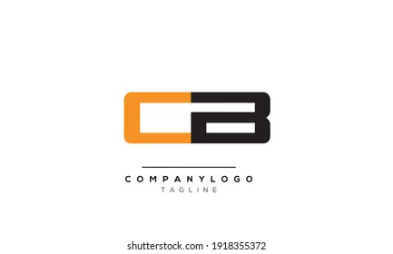 Letters CB BC Logo Design Template Vector