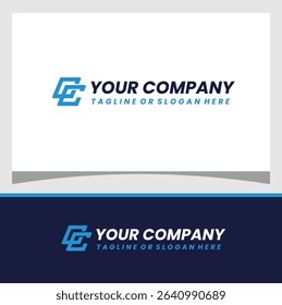 Letters CC and DC Logo