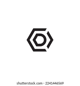 Logotipo de las cartas COD OCD Hexagon