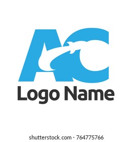 Letters company Logo vector