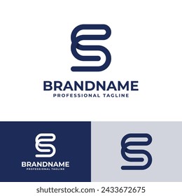 Letters CS Monogram Logo, Suitable for business with SC or CS initials