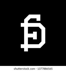 The letters D and F symbols with logos are classic, luxurious