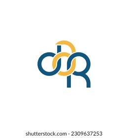 Letters DAR Monogram logo design