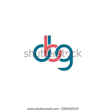 Letters DBG Monogram logo design