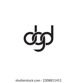 Letters DGD Monogram logo design