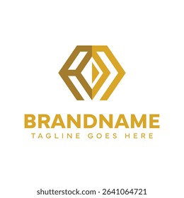 Letters AN Diamond Logo, symbolizing elegance, strength, and premium identity