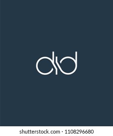 Letters DID Joint logo icon vector element.