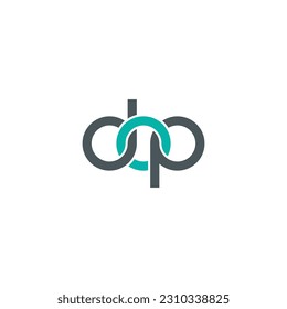 Letters DOP Monogram logo design
