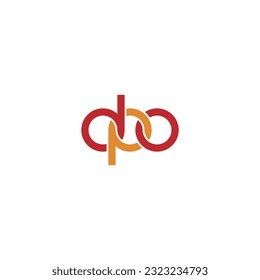 Letters DPO Monogram logo design