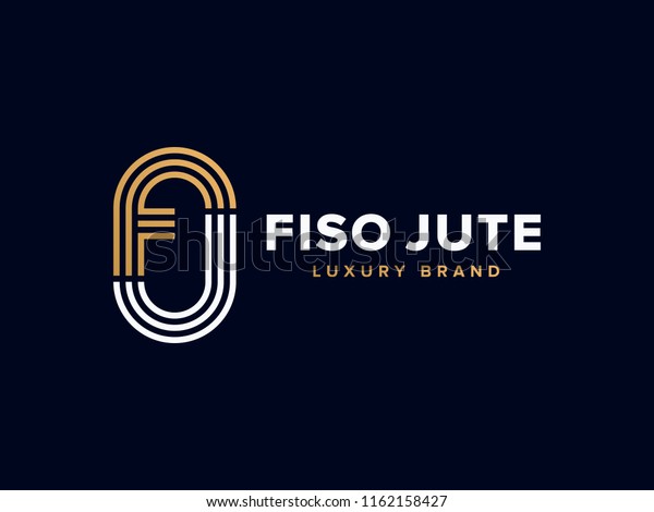 Letters F 및 J 또는 FJ 스톡 벡터(로열티 프리) 1162158427