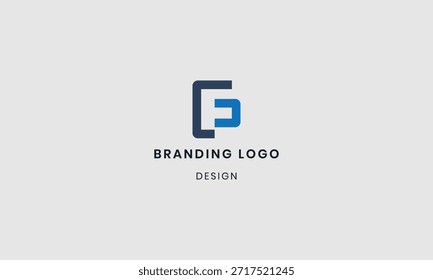 Letras F diseño de logotipo. Diseño creativo y moderno.