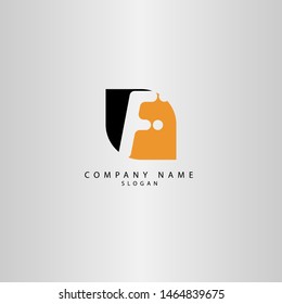 Letters F logo icon vector element design template vector illustration
