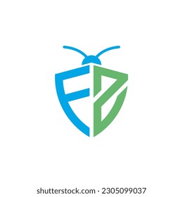 Letters FZ Pest Control Logo
