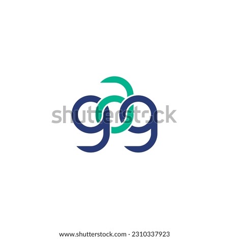Letters GAG Monogram logo design