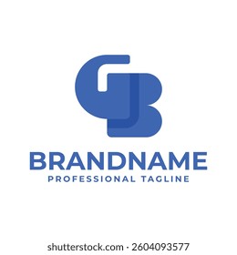 Letters GB Monogram Logo, suitable for any brand with BG or GB initials