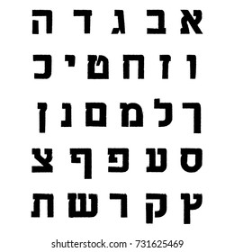 Letters of the Hebrew alphabet