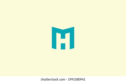 CARTAS DISEÑO DE LOGOTIPO HM O CONCEPTO DE LOGOTIPO MH