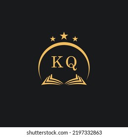 Letters initial KQ design modern law firm and lawyer logo vector