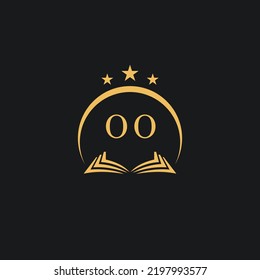 Letters initial OO design modern law firm and lawyer logo vector