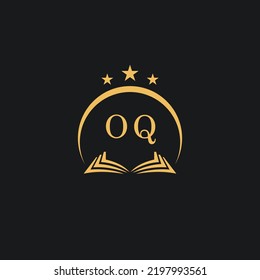Letters initial OQ design modern law firm and lawyer logo vector