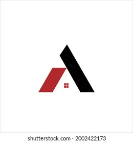 Letras A Inicio logotipo del Monograma Iniciales.