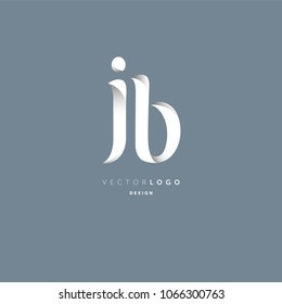 Letters J & B joint logo icon vector element.