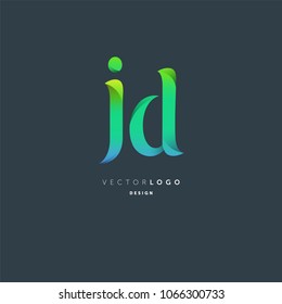 Letters J & D joint logo icon vector element.