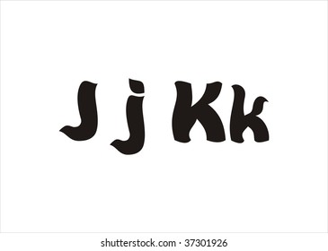 Letters J and K