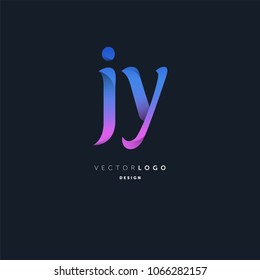 Letters J & Y joint logo icon vector element.
