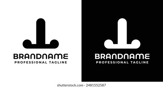 Letters JL Monogram Logo, Great for Multisector Company Branding