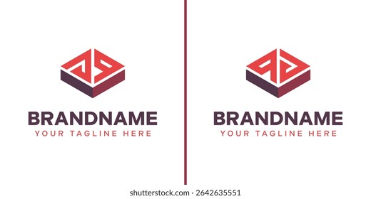 Letters JQ and QJ Box Logo, symbolizing strength, stability, and precision